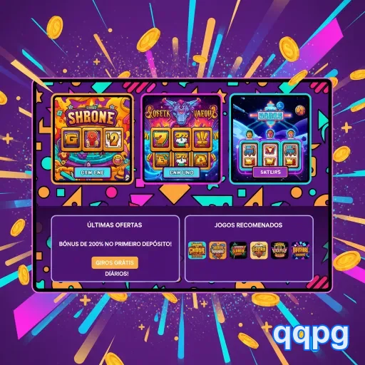 Ilustração de Experimente o aplicativo cassino qqpg para Android e iOS