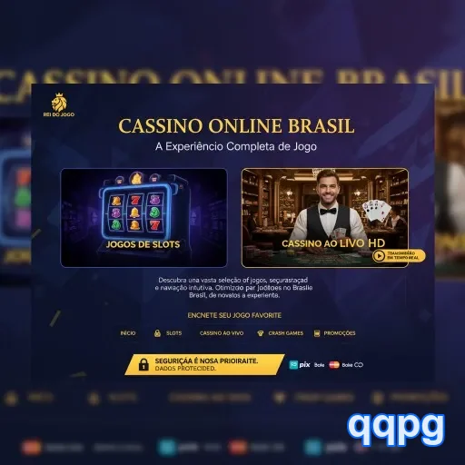 Ilustração de Experimente os serviços VIP da qqpg com segurança e inovação